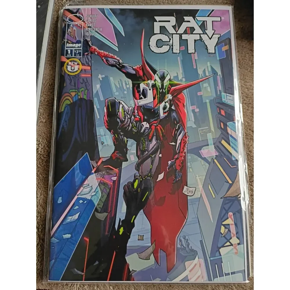 Spawn Lot Of 3 - Curse of the Spawn #2, Rat City #1-2 Image Comics VF To NM
